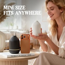 Essential Oil Diffuser 100ml Ultrasonic Aroma Diffuser,Auto Shut-Off 7Colour LED