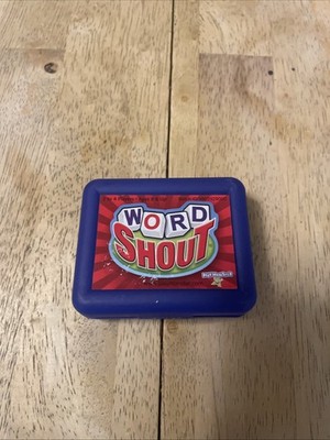 Word Shout Dice Game Patch Products Games Pocket