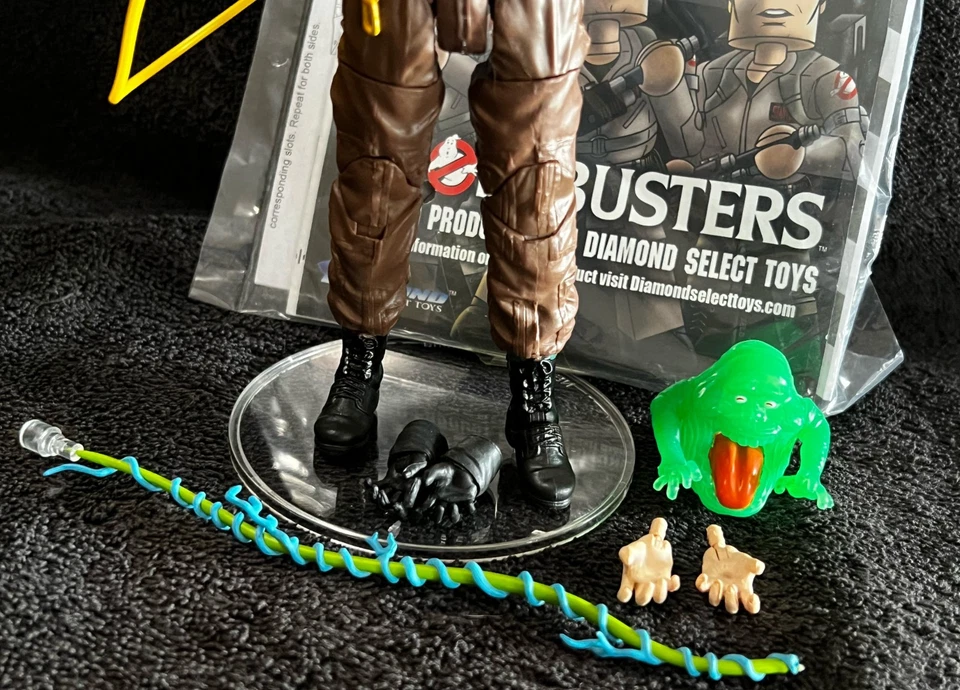 PETER VENKMAN con SLIMER • DIAMOND SELECT SERIE REAL GHOSTBUSTERS Foto 4 de 4