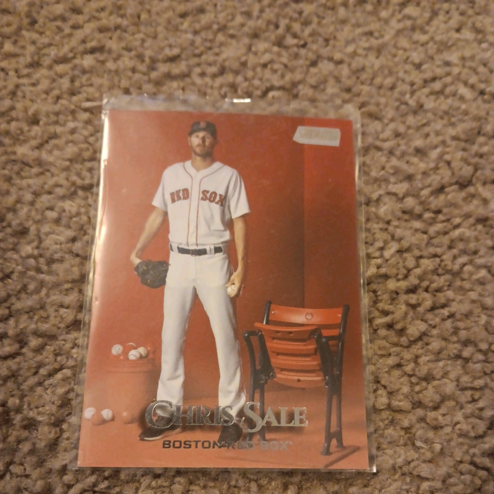 2019 Topps Stadium Club Chris Sale SSP Photo Variation #76B Red Sox Braves