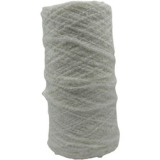 Vintage Light Gray Heather Gray Cotton Knitting Weaving Cone Yarn