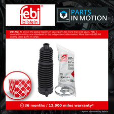 Steering Rack Boot fits FIAT ULYSSE 220 94 to 02 Gaiter Bellow 9404066418 Febi