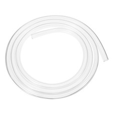 Soft Water Cooling Tube, 9.5mm ID 12.7mm OD 2 Meter Long PVC Hose, Clear