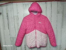 Eddie Bauer Girls' Youth Reversible Plush Jacket Pink Size Large 14/16
