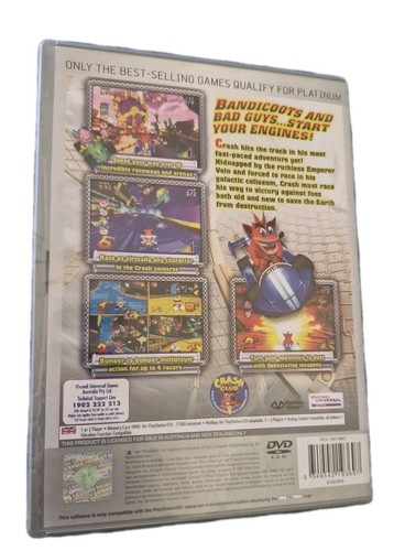 Crash Nitro Kart + Manual - Sony PlayStation 2 PS2 PAL Complete - Picture 2 of 5