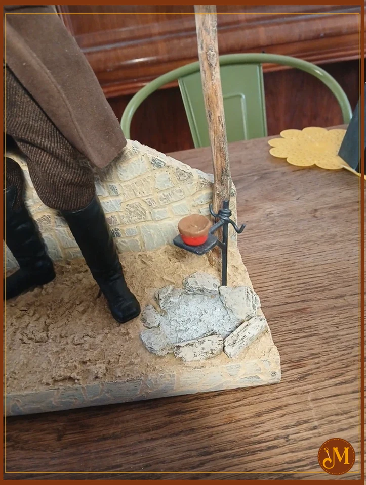 Diorama 1/6 scale western camp - Photo 3/4