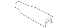 Genuine Ford End Cap Molding 8C3Z-9941018-AA