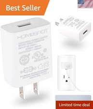 Reliable 1 Amp USB Wall Charger - Safe and Fast Charging, Ideal for All Devices