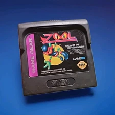 Zool Ninja Of The Nth Dimension (Sega Game Gear) Authentic Tested Working