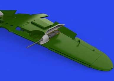 Eduard 672326 1/72 Bf 109F/G/K Gun Pods PRINT for EDUARD