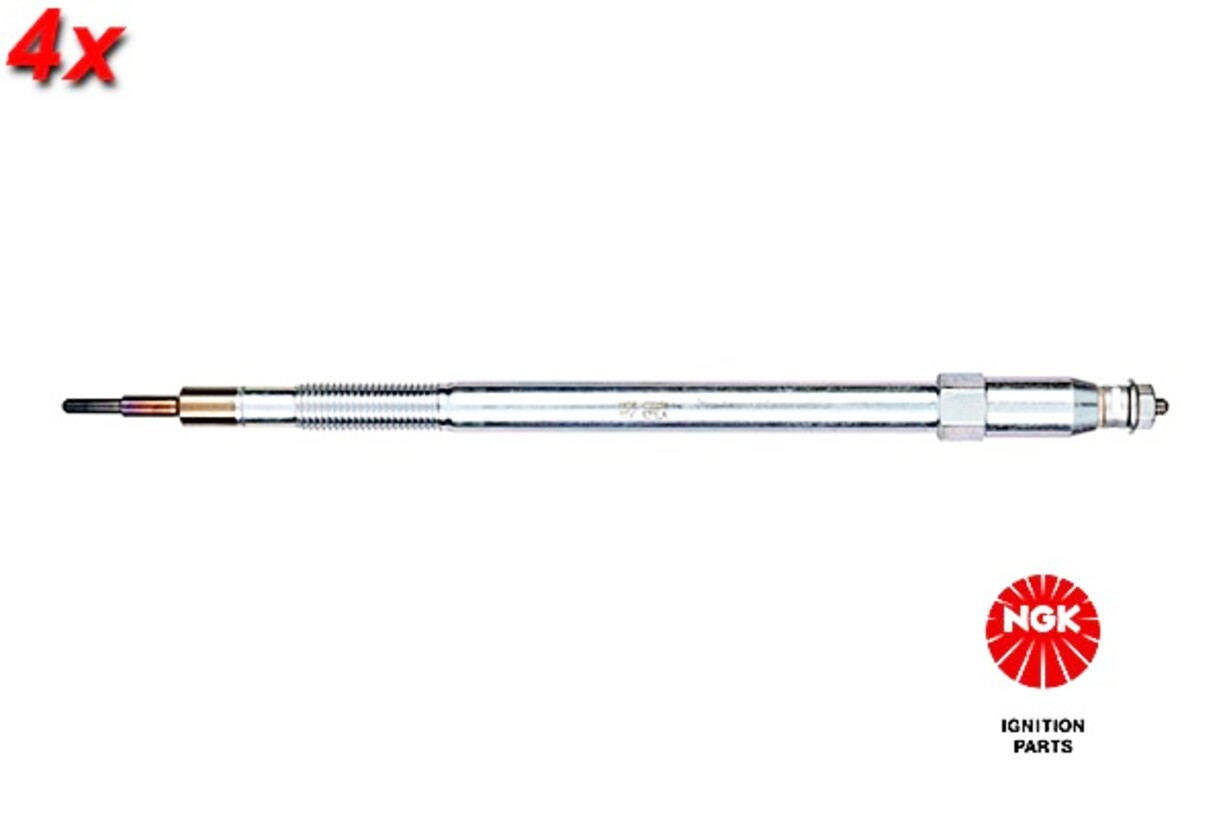 NGK 4x Glow Plug For NISSAN Interstar RENAULT Master II 00-07 11065-2W202