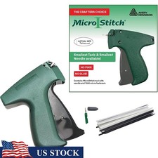 Ultra Fine Needle Tagging Tool Complete Kit W/ 1080 Micro Fasteners Crafts New