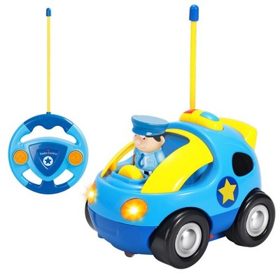 Fernbedienung Kleinkind Auto hellblau 29,9 cm ABS Musik Lichter abnehmbar Fahrer