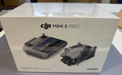 DJI Mini 5 Pro Fly More Combo Plus 52 min 3 Batteries Scratches on