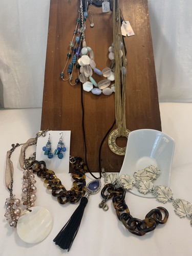 Collection Lot of 10 VTG and Modern Designer Signed Jewelry Variety