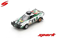Spark S9086 1:43 Lancia Stratos HF No.6 Safari Rally 1976 Resin Modellauto