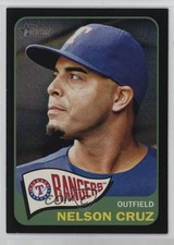 2014 Topps Heritage Black Border Nelson Cruz #THC-436 11ff