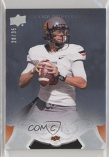 2011 Exquisite Collection 2012 Rookies Parallel 28/35 Brandon Weeden #ER-BW 0q3