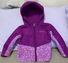 Toddler Girls Columbia Hooded Jacket Size 18-24 Months