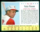 1963 Jell-O Baseball Vada Pinson #130