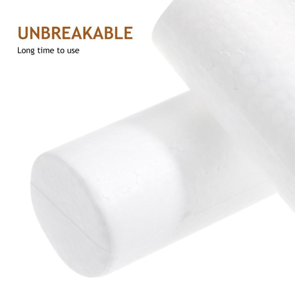 6 Pcs Polystyrene Shapes Polystyrene Cylinder Polystyrene Modelling +