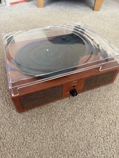 Vinyl Record Player Turntable with Built-in Speakers and USB Belt-Driven Vintage