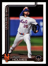 2025 Topps Update #US245 Clay Holmes New York Mets Baseball Card