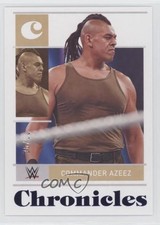 2022 Panini Chronicles WWE Blue 26/99 Commander Azeez #10 uk2