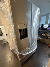 Whirlpool - 26.8 Cu. Ft. French Door Fridge - Stainless Steel has dent