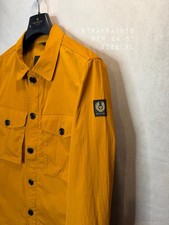 Belstaff Enborne Orange Overshirt Jacket Men’s Size XL 