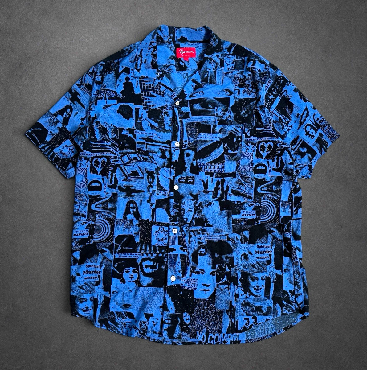 Supreme Short Sleeve Casual Button-Down Shirts for Men for sale | eBay