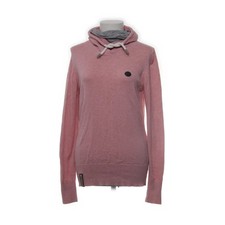 Naketano, Rollkragenpullover, Größe: L, Pink, Einfarbig, Feinstrick, Damen #u50