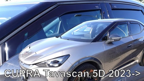 Déflecteurs de vent Cupra Tavascan HEKO : roulez sans courants d'air ni bruits