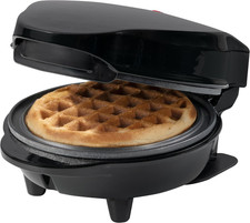 Waffle Maker, Piastra per Waffel Mini Ø10 Cm, Piccola Macchina per Waffel Con Ri