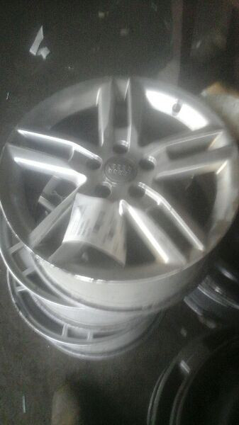 09 10 11 12 13 AUDI A3 WHEEL 17X7-1/2 ALLOY 10 SPOKE STRAIGHT SPOKES