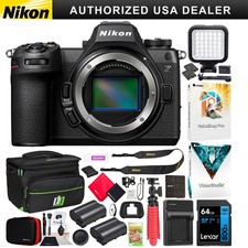 Nikon Z6III Full Frame Mirrorless Camera Body  2 Battery Accessories Kit Bundle