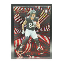 Panini Revolution Rookie Red Storm Colston Loveland #206 Bears Football 2025