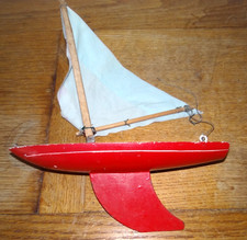 Ancien Voilier de Bassin Star Yacht Birkenhead England vers 1950/60  27,5 cm