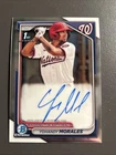 2024 Bowman Chrome Prospects Auto Yohandy Morales Bowman 1st #CPA-YM RC