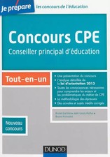 Concours CPE - Conseiller principal d'éducation - Tout-en-un - Nouveau conc