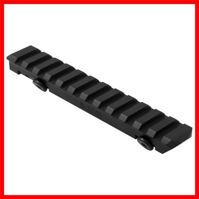 Ruger Mini 14 Picatinny Rail Mount-Black-Gen 2, Model:Mrubv2, 1.63''D X 0.84''W X