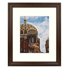 Golden State Art 16x20 Photo Frame with 11x14 Ivory Picture Mat and Real Glas...