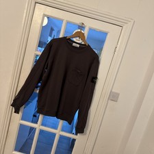 Maglione Stone Island con taschino sul petto -verde cachi 100% AUTENTICO taglia XXL 