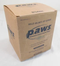Safetec 34400 Paws Antimicrbial Hand Wipe - 100/BX