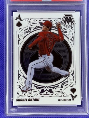 Shohei Ohtani 2022 Panini Mosaic #A2 Aces Case-Hit PSA 9 MINT