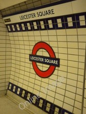 Photo 6x4 Tiles, Leicester Square Underground Station WC2 London Westboun c2010
