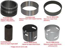 GM TH350 Repair Sleeve Kit, Stator Support/Input Shaft/Direct Drum/Planet TH-350