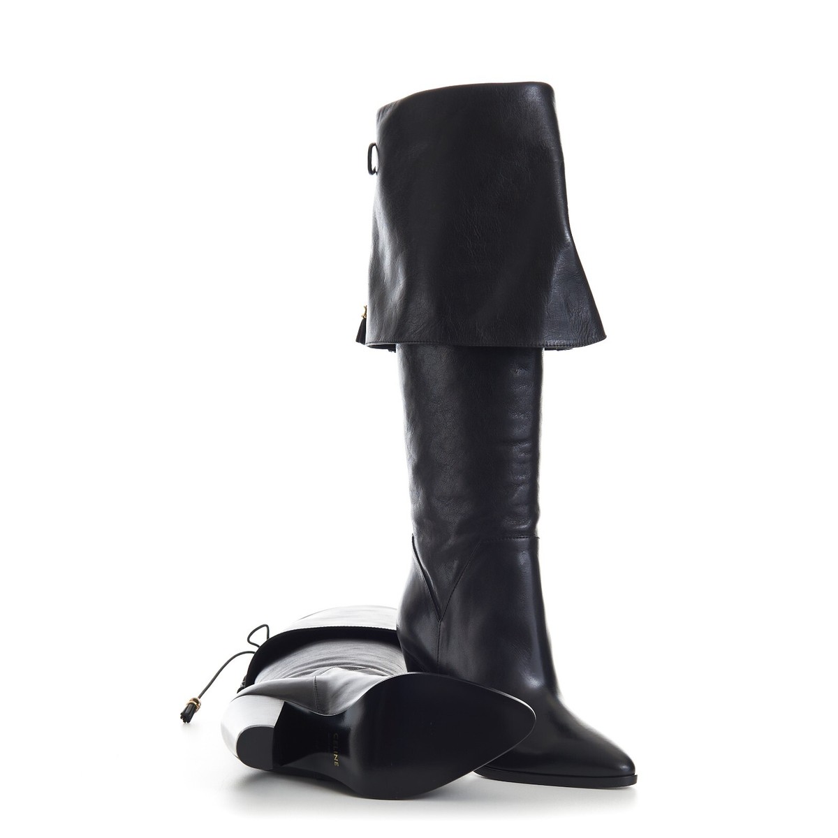シューズ・サンダルその他 CELINE Western boots high boot with l toe in Calfskin s-l1200.jpg
