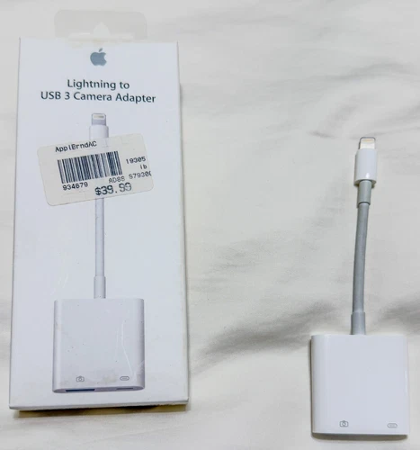Apple Lightning to USB 3 Camera Adapter A1619
