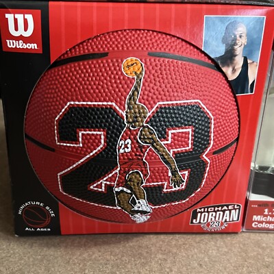 Vintage New Michael Jordan Sealed 1.7 oz Cologne with Wilson